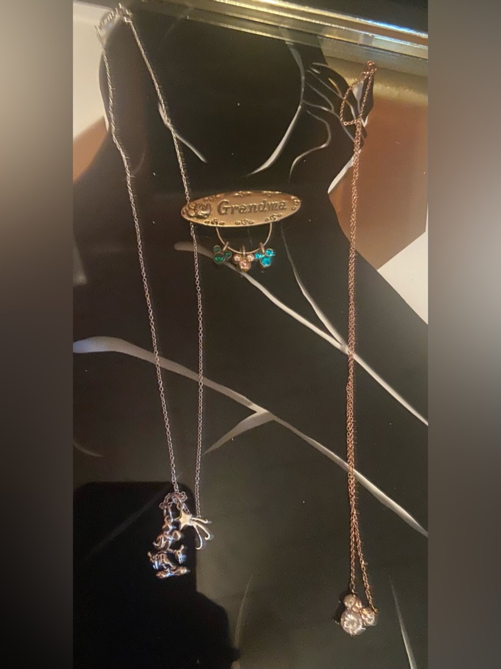 2 Disney Necklaces and a Disney “Grandma” brooch!!!